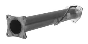 FLO~PRO | 4" DPF Delete No Muffler| Dodge 6.7L Cummins 2011-2012 Cab & Chassis | #411001