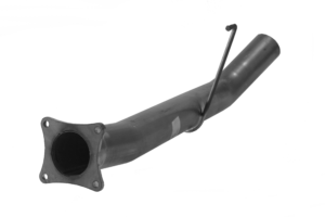 FLO~PRO | 4" SCR Urea Race Pipe | Dodge 6.7L Cummins 2011-2012 Cab & Chassis - Up to 70" | #411003