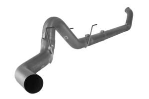 FLO~PRO | 4" Turbo Back Single No Muffler | 2004.5-2007 Dodge 2500/3500 5.9L Cummins| #411027