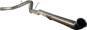 FLO~PRO | 4" SS Flex Pipe Back Single No Muffler| 2019-2024 Ram 2500/3500 6.7L Cummins| #412029