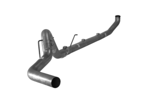 FLO~PRO | 4" SS Turbo Back Single No Muffler | 2003-2004 Dodge 2500/3500 5.9L Cummins | #412031