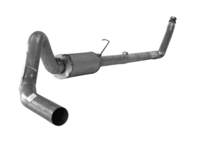 FLO~PRO | 4" SS Turbo Back Single | 1994-2002 Dodge 2500/3500 5.9L Cummins | #412117