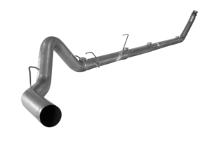 FLO~PRO | 4" SS Turbo Back Single No Muffler | 1994-2002 Dodge 2500/3500 5.9L Cummins - S63 | #412118