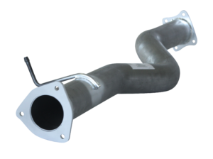 FLO~PRO | 4" DPF Race Pipe EC/LB | 2007.5-2010 GM 2500/3500 6.6L DURAMAX - | #431006