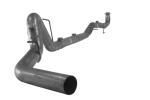 FLO~PRO | 4" Downpipe Back Single No Muffler | 2015.5-2016 GM 2500/3500 6.6L DURAMAX| #431019
