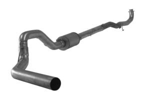 FLO~PRO | 4" Downpipe Back Single | Cab & Chassis-2017-2019 GM 2500/3500 6.6L DURAMAX L5P - S78 | #431024
