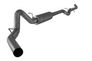 FLO~PRO | 4" Downpipe Back Single | 2001-2007 GM 2500/3500 6.6L DURAMAX - S78 | #431107