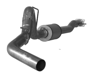 FLO~PRO | 4" SS Cat Back Single | 2011-2015 GM 2500/3500 6.6L DURAMAX - N55 | #432013