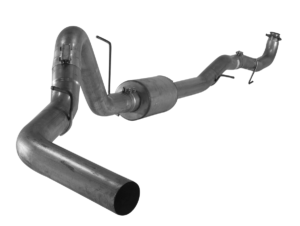 FLO~PRO | 4" SS Downpipe Back Single | 2015.5-2016 GM 2500/3500 6.6L DURAMAX - S74 | #432018