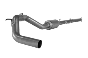FLO~PRO | 4" Downpipe Back Single | 2016-2019 Nissan Titan Cummins 5.0L | #441001