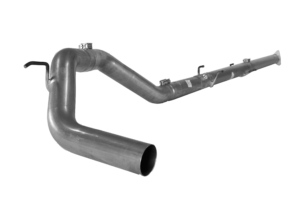FLO~PRO | 4" Downpipe Back Single No Muffler | 2016-2019 Nissan Titan Cummins 5.0L - G58 | #441002