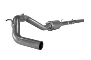 FLO~PRO | 4" SS Downpipe Back Single | 2016-2019 Nissan Titan Cummins 5.0L - G61 | #442001