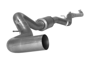FLO~PRO | 5" Downpipe Back Single | 2007.5-2010 GM 2500/3500 6.6L DURAMAX - S84 | #531001