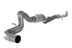 FLO~PRO | 5" SS Downpipe Back Single | 2001-2004.5 GM 2500/3500 6.6L DURAMAX| #532100