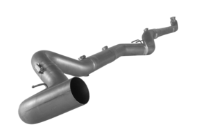 FLO~PRO | 5" SS Downpipe Back Single No Muffler | 2007.5-2010 GM 2500/3500 6.6L DURAMAX| #532002