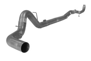 FLO~PRO | 5" SS Downpipe Back Single No Muffler| 2011-2015 GM 2500/3500 6.6L DURAMAX | #532006