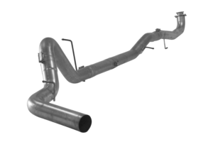 FLO~PRO | 5" SS Downpipe Back Single No Muffler | 2017-2019 GM 2500/3500 6.6L DURAMAX L5P | #532010