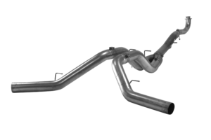 FLO~PRO | 5" Downpipe Back Dual | 2017-2019 GM 2500/3500 6.6L DURAMAX L5P | #531015